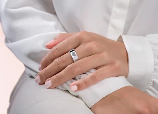 Miljobild K3110 Cetus Hjarta Silver